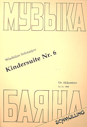 Vorderes Coverbild Kindersuite Nr.6