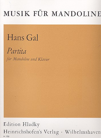 Vorderes Coverbild Partita 