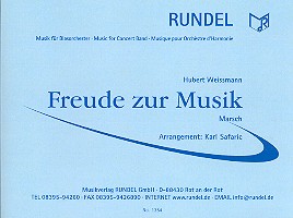 Vorderes Coverbild Freude zur Musik: Marsch für Blasorchester