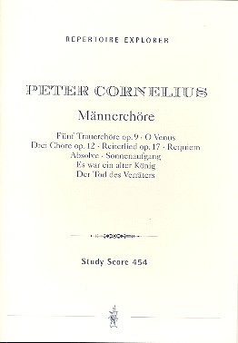 Vorderes Coverbild Männerchöre (mit und ohne Begleitung)