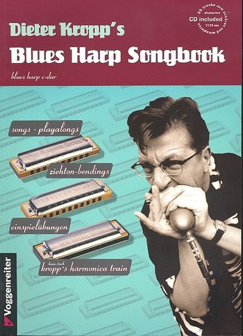 Vorderes Coverbild Blues Harp Songbook (+CD):