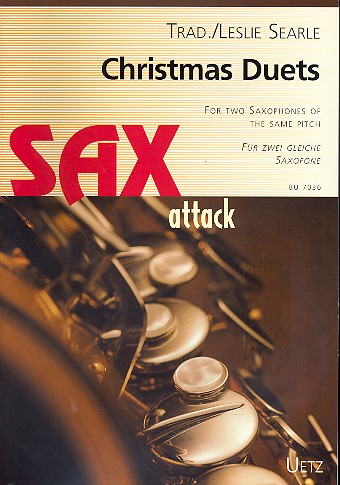 Vorderes Coverbild Christmas Duets for 2 saxophones