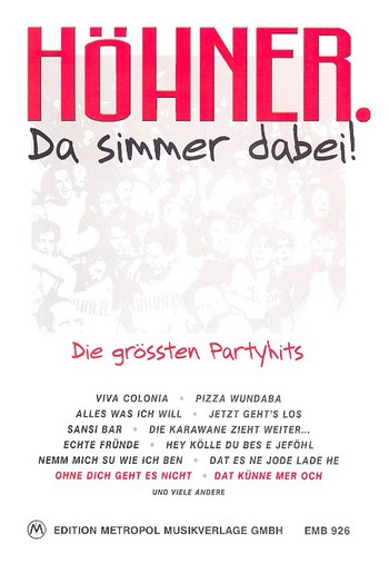 Vorderes Coverbild Höhner: Da simmer dabei!