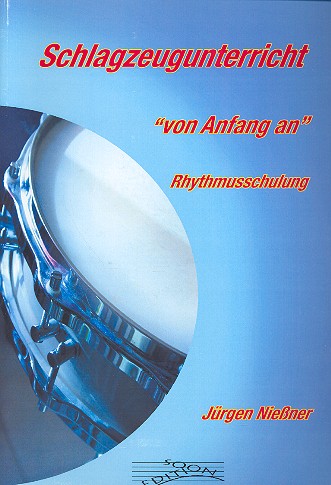 Vorderes Coverbild Schlagzeugunterricht von Anfang an