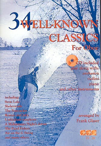 Vorderes Coverbild 34 well-known Classics (+CD) 