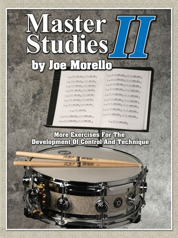 Vorderes Coverbild Master Studies vol.2 for drumset