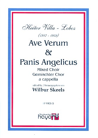 Vorderes Coverbild Ave Verum  und Panis Angelicus