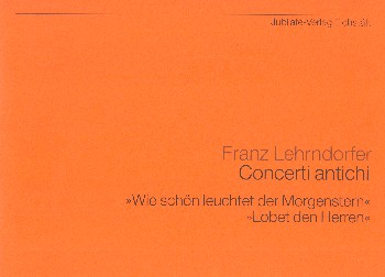 Vorderes Coverbild Concerti antichi 