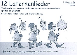 Vorderes Coverbild 12 Laternenlieder für 4-stimmiges