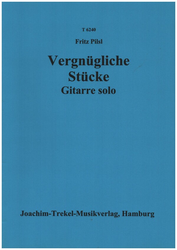 Vorderes Coverbild Vergnügliche Stücke