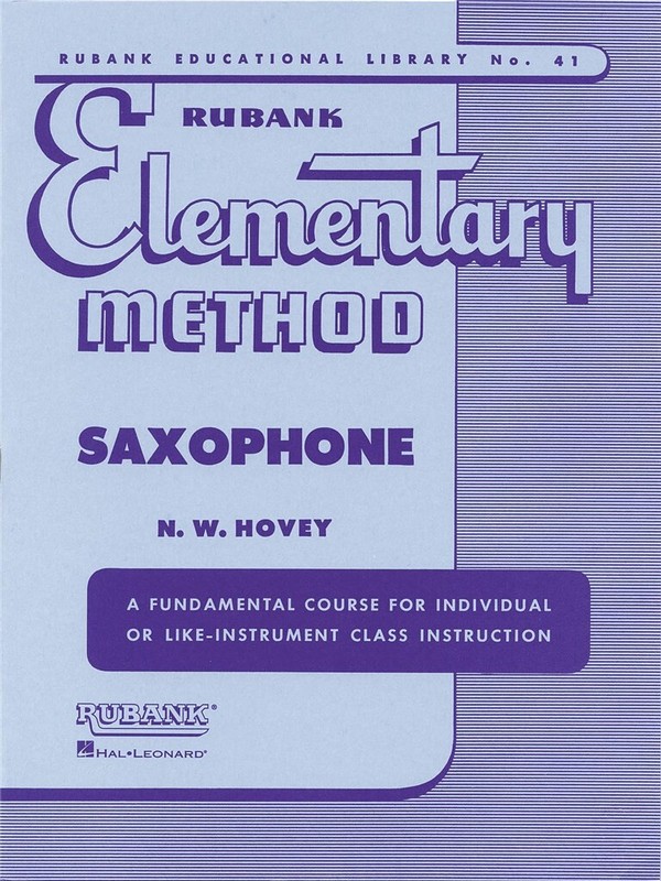 Elementary Method for saxophone