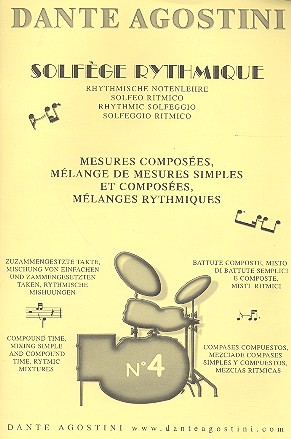 Vorderes Coverbild Solfège rhythmique vol.4