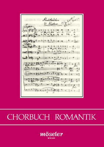 Vorderes Coverbild Chorbuch Romantik - Weltliche Chormusik