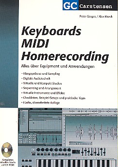 Vorderes Coverbild Keyboards, MIDI, Homerecording