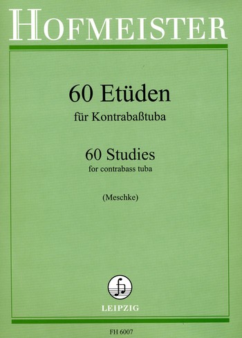 Vorderes Coverbild 60 Etüden