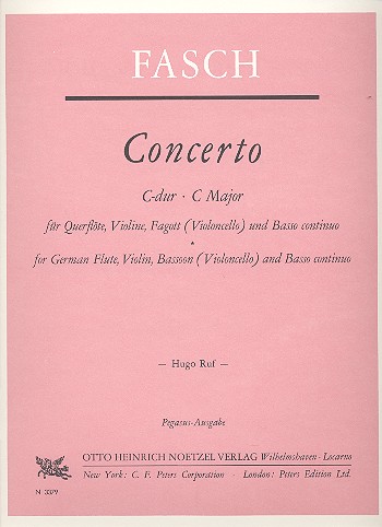 Vorderes Coverbild Concerto C-Dur 