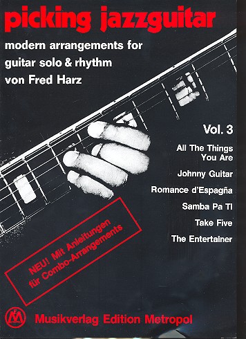 Vorderes Coverbild Picking Jazzguitar vol.3