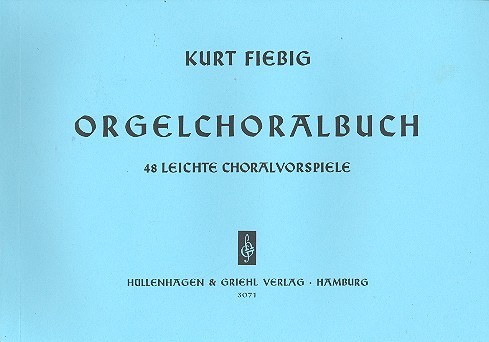 Vorderes Coverbild Orgelchoralbuch
