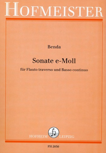 Sonate e-Moll 