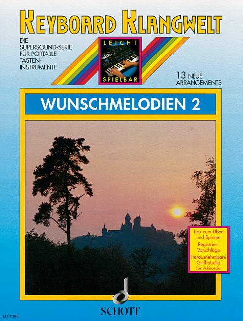 Vorderes Coverbild Wunschmelodien 2 - 13 neue Arrangements