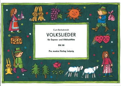 Vorderes Coverbild Volkslieder