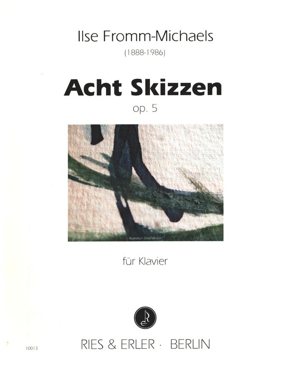 Vorderes Coverbild 8 Skizzen op.5