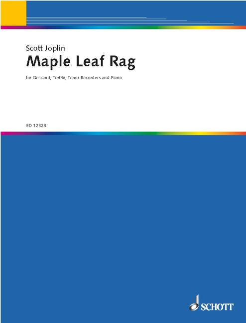 Vorderes Coverbild Maple Leaf Rag