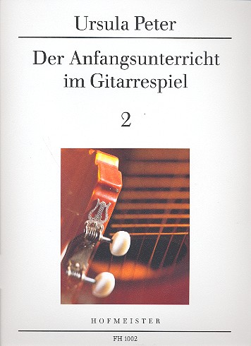 Vorderes Coverbild Der Anfangsunterricht im Gitarrenspiel Band 2