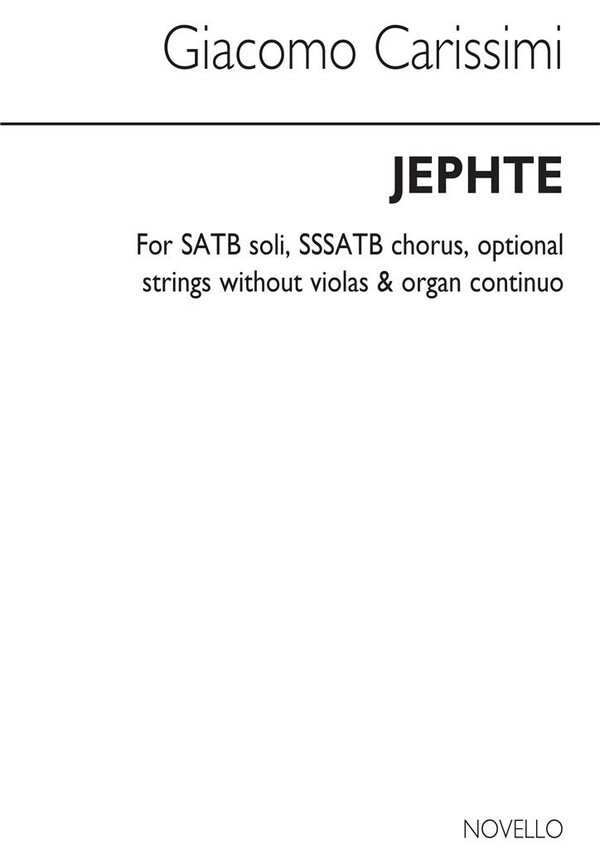 Vorderes Coverbild Jephte