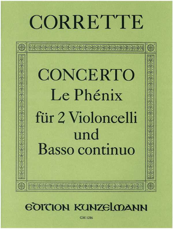 Vorderes Coverbild Concerto Le Phénix