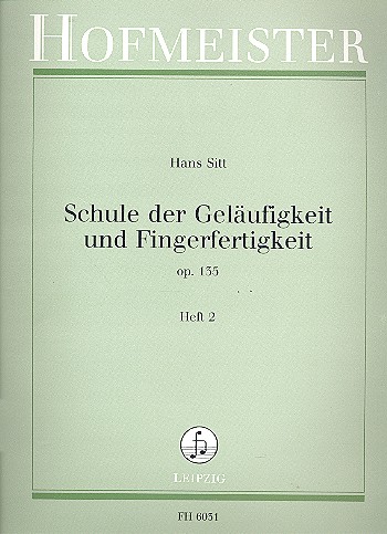 Vorderes Coverbild Schule der Geläufigkeit und Fingerfertigkeit op.135 Band 2 (Nr.21-40)
