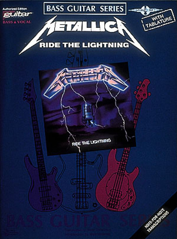 Vorderes Coverbild Metallica: Ride the Lightning