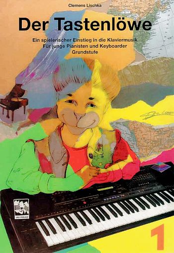 Vorderes Coverbild Der Tastenlöwe ein spielerischer