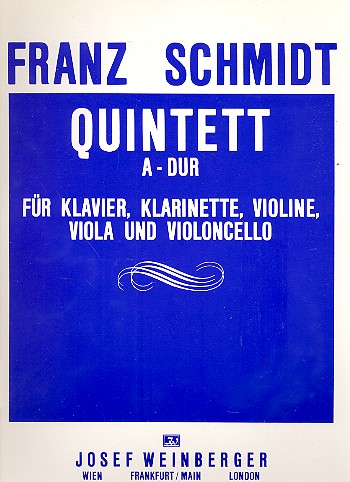 Vorderes Coverbild Quintett A-Dur 