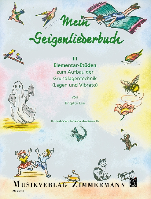 Vorderes Coverbild Mein Geigenliederbuch Band 3