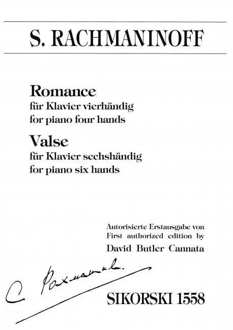 Romance und  Valse