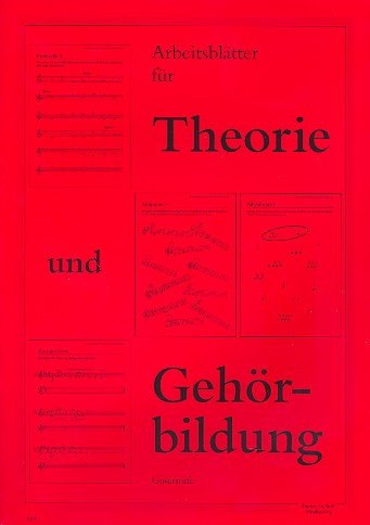 Vorderes Coverbild Arbeitsblätter für Theorie und Gehörbildung 
