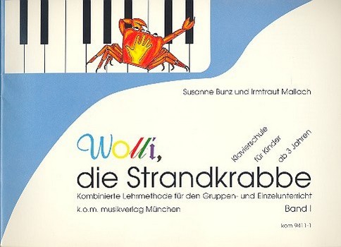 Vorderes Coverbild Wolli, die Strandkrabbe Band 1