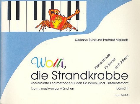Vorderes Coverbild Wolli die Strandkrabbe Band 2