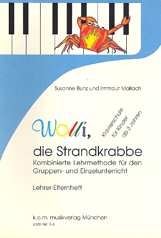 Vorderes Coverbild Wolli, die Strandkrabbe Band 1