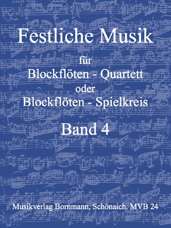 Vorderes Coverbild Festliche Musik Band 4