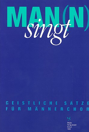 Vorderes Coverbild Man(n) singt Geistliche Sätze