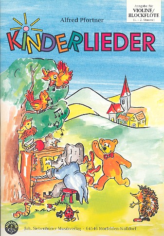 Vorderes Coverbild Kinderlieder (+CD) für flexibles Ensemble