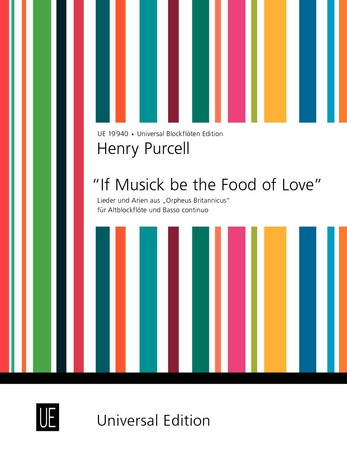 Vorderes Coverbild If Music be the food of Love
