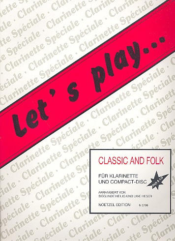 Vorderes Coverbild Let's play Classic and Folk (+CD)