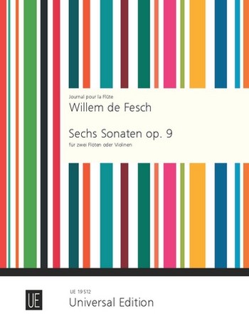 Vorderes Coverbild 6 Sonaten op.9
