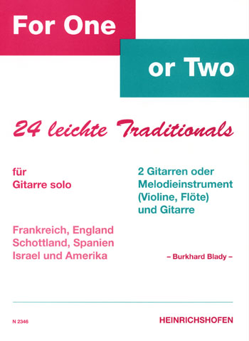 Vorderes Coverbild For One or Two 