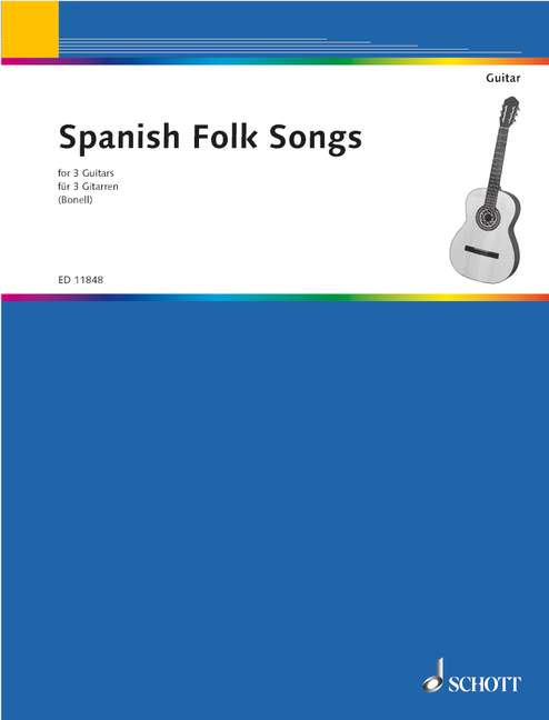 Vorderes Coverbild Spanish Folk Songs
