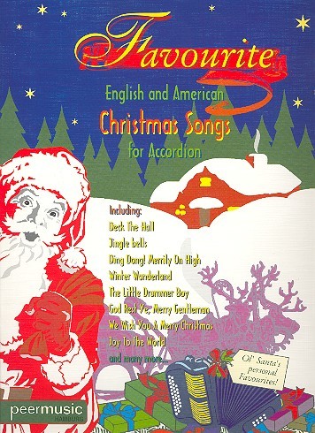 Vorderes Coverbild Favourite English and American Christmas Songs