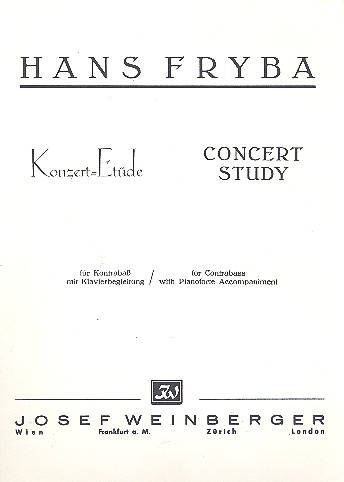 Vorderes Coverbild Konzert-Etüde 